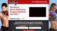 Desktop Screenshot of ilovekickboxingdenverco.com